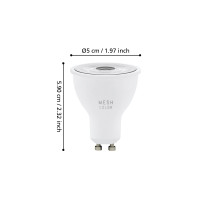 Produktbild för EGLO CONNECT-Z GU10 smarta lampor