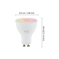 Produktbild för EGLO CONNECT-Z GU10 smarta lampor