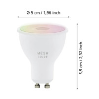 Produktbild för EGLO CONNECT-Z GU10 smarta lampor