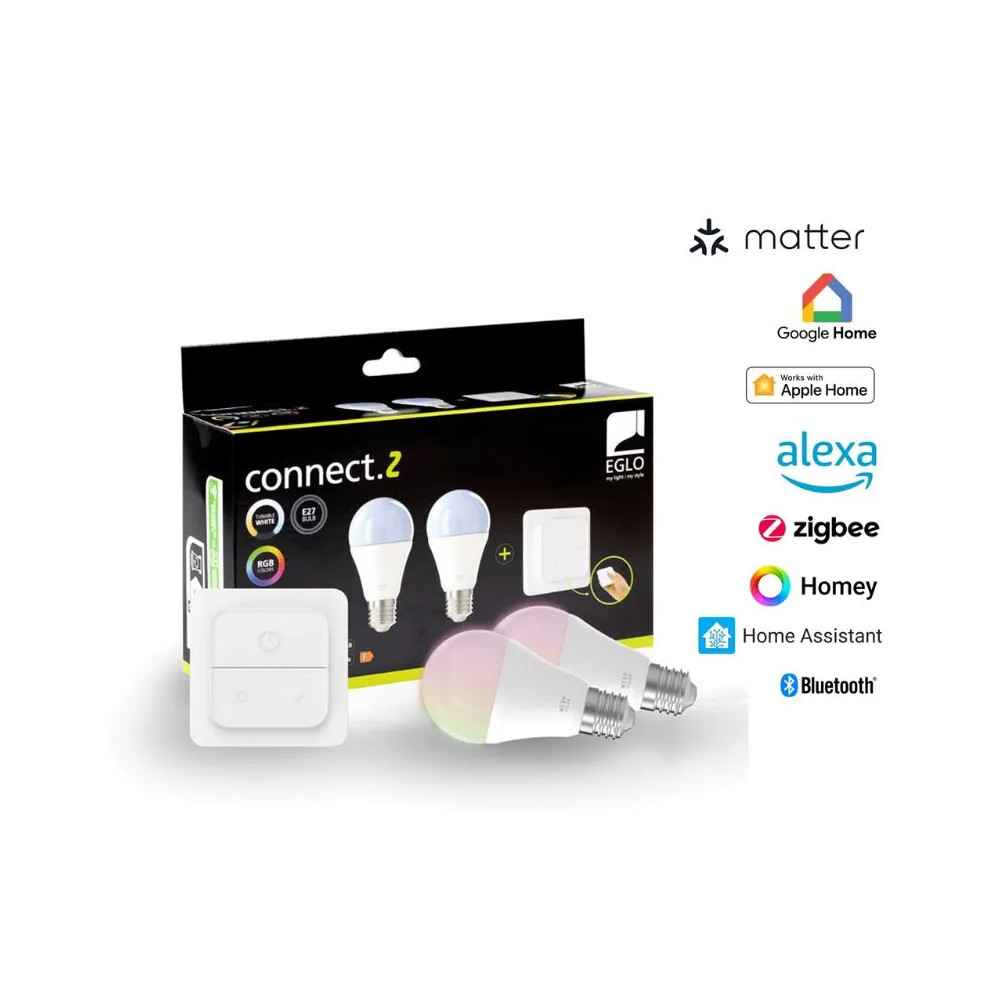 Produktbild för EGLO CONNECT-Z E27 Smarta Glödlampor