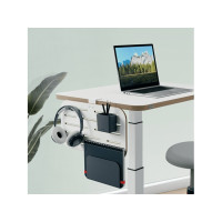 Produktbild för Leitz Ergo Small - pegboard skrivbord organiserare - vit