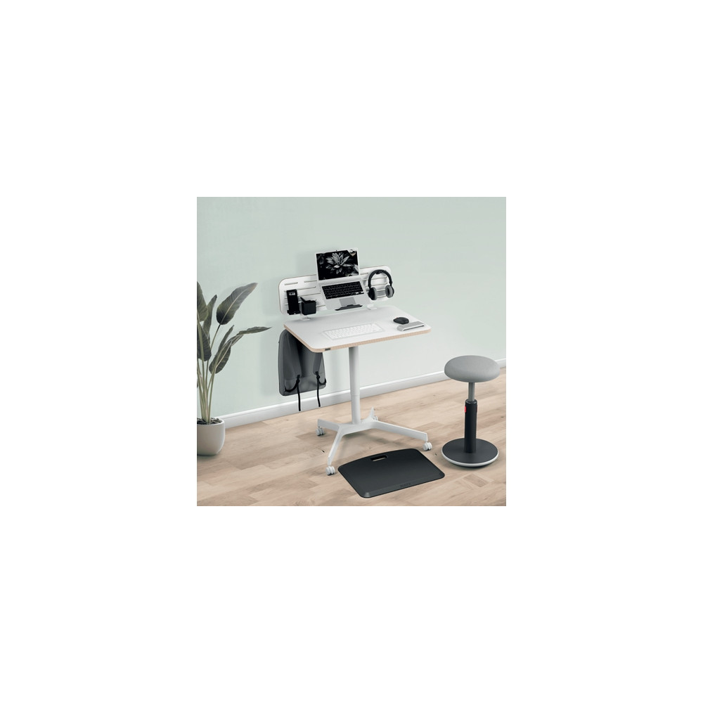 Produktbild för Leitz Ergo Small - pegboard skrivbord organiserare - vit