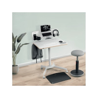 Produktbild för Leitz Ergo Small - pegboard skrivbord organiserare - vit