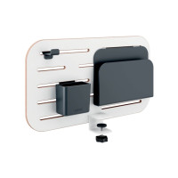Produktbild för Leitz Ergo Small - pegboard skrivbord organiserare - vit