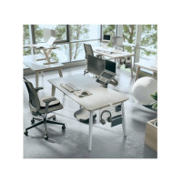 Produktbild för Leitz Ergo Small - pegboard skrivbord organiserare - vit