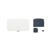 Produktbild för Leitz Ergo Small - pegboard skrivbord organiserare - vit