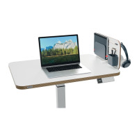 Produktbild för Leitz Ergo Small - pegboard skrivbord organiserare - vit