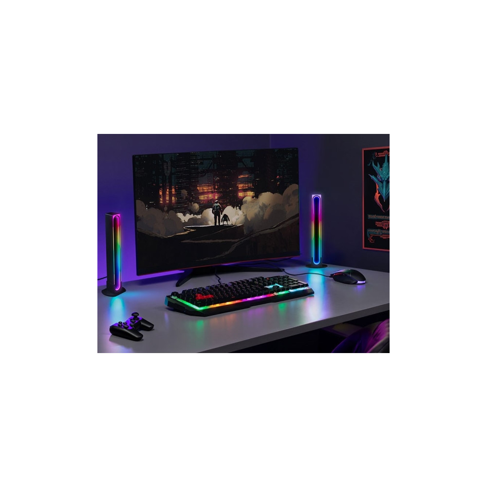 Produktbild för Tracer Ambience Smart Vibe - skrivbordslampa - LED - 2.5 W - RGB-lampa (paket om 2)