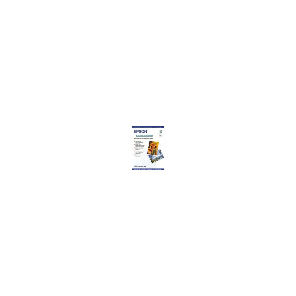Produktbild för Epson Archival Matte Paper - papper - matt - 50 ark - A3 - 192 g/m²