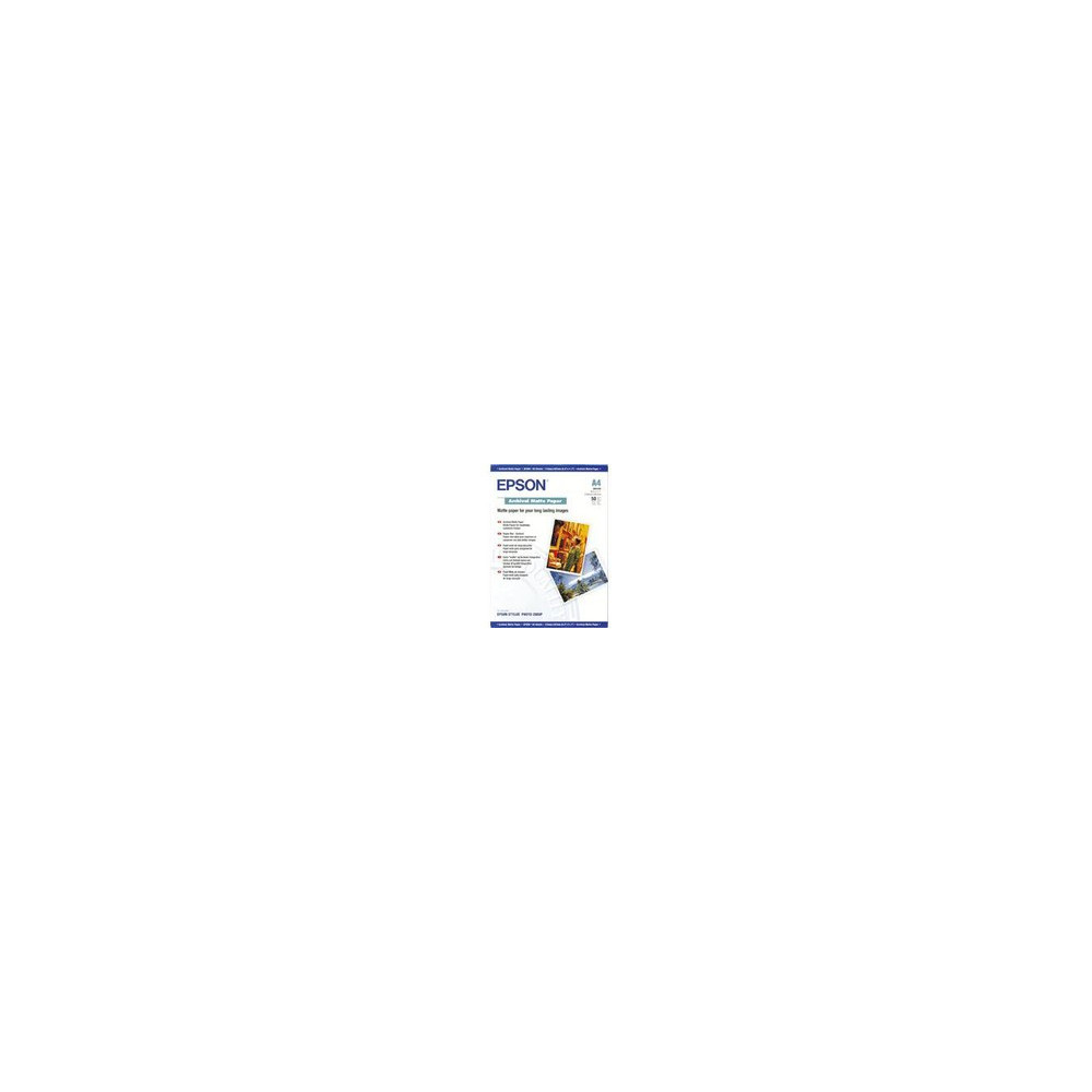 Produktbild för Epson Archival Matte Paper - papper - matt - 50 ark - A3 - 192 g/m²