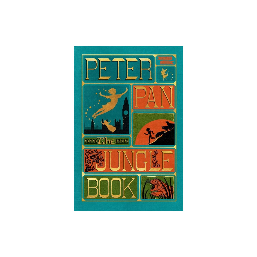 Produktbild för Peter Pan and Jungle Book, The [Minalima Illustrated Classics  Boxed Set] (inbunden, eng)