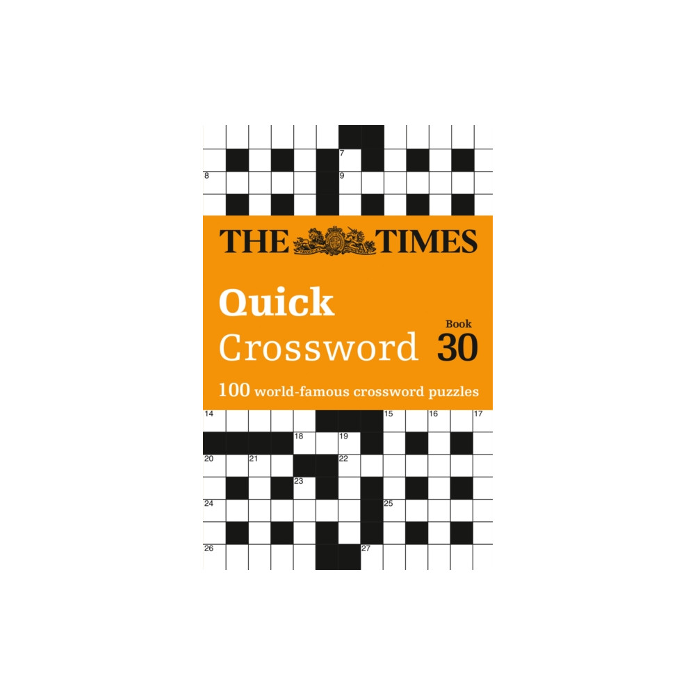 Produktbild för The Times Quick Crossword Book 30 (häftad, eng)