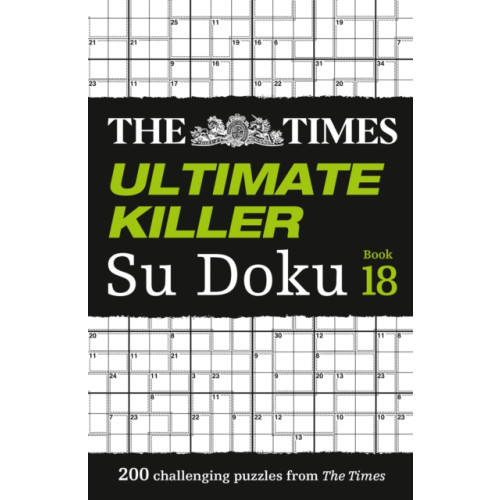 HarperCollins Publishers The Times Ultimate Killer Su Doku Book 18 (häftad, eng)
