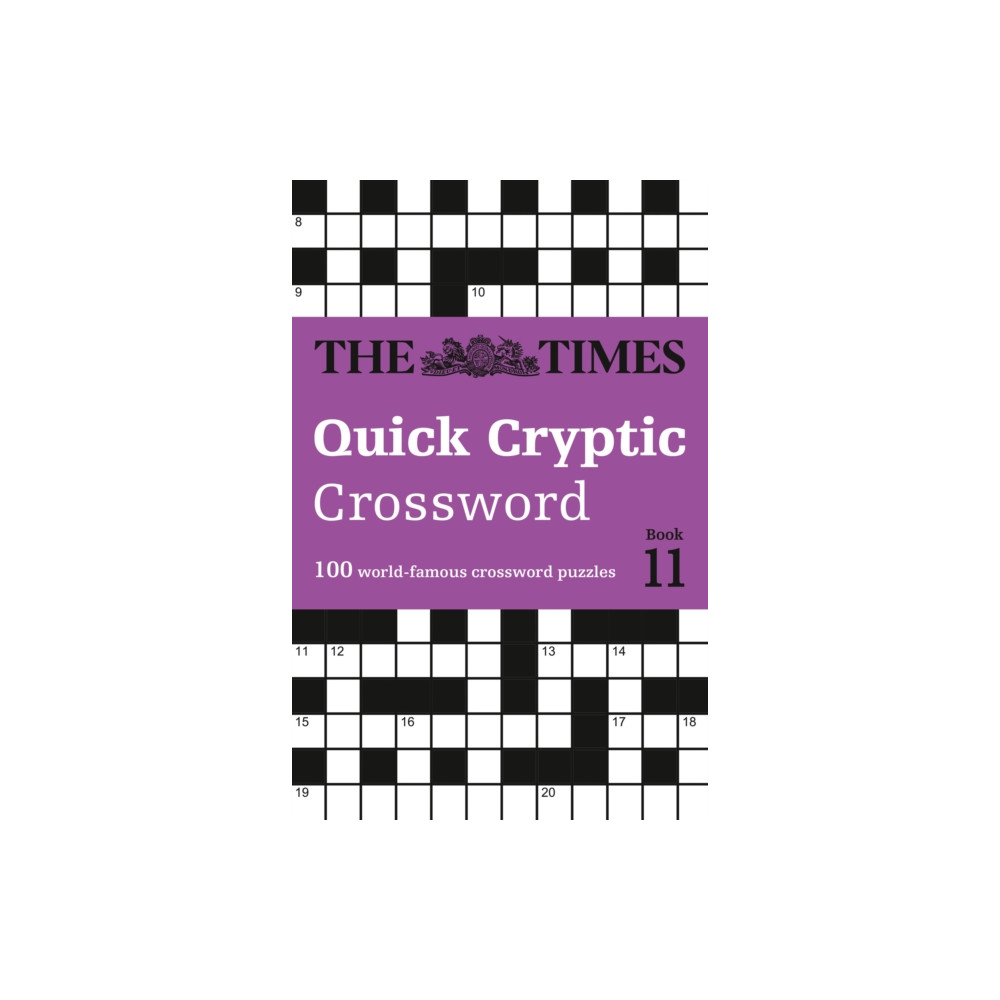Produktbild för The Times Quick Cryptic Crossword Book 11 (häftad, eng)