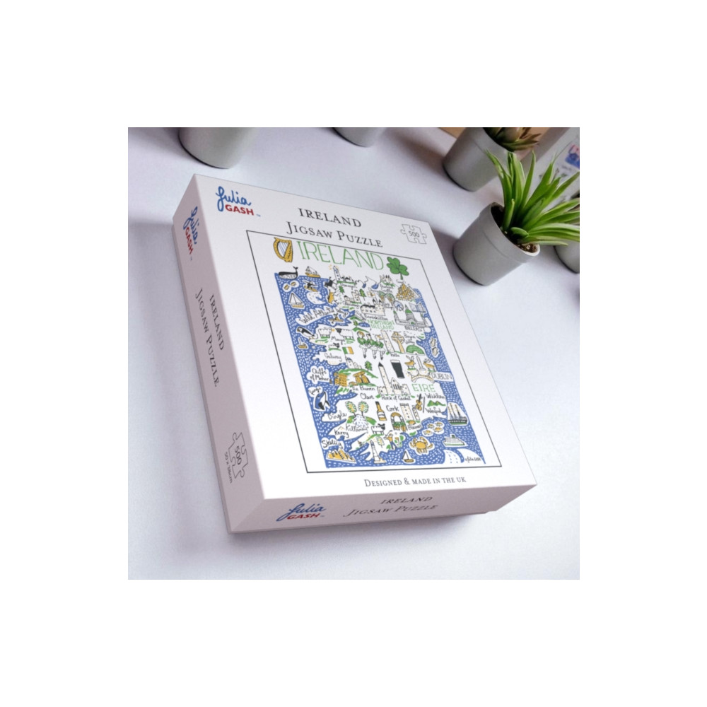 Produktbild för Julia Gash 500 Piece Jigsaw - Ireland