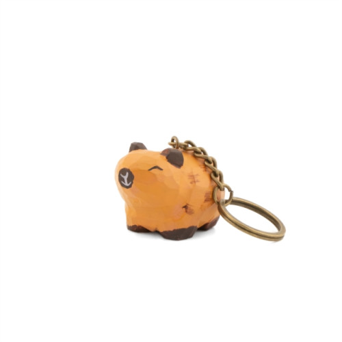 SASS & BELLE Capybara Wooden Keyring