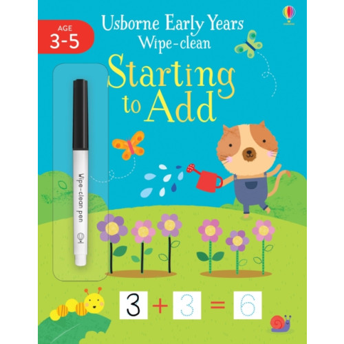 Usborne Publishing Ltd Early Years Wipe-Clean Starting to Add (häftad, eng)