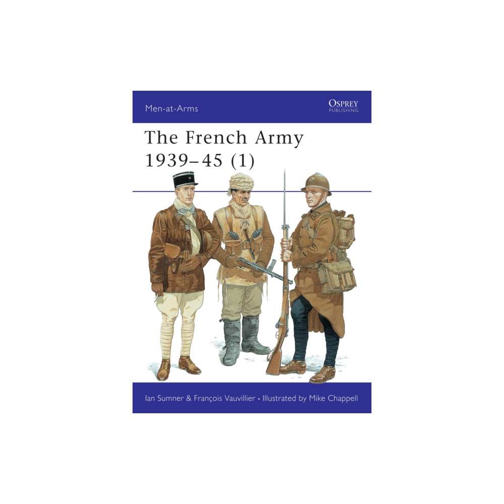 Produktbild för The French Army 1939–45 (1) (häftad, eng)