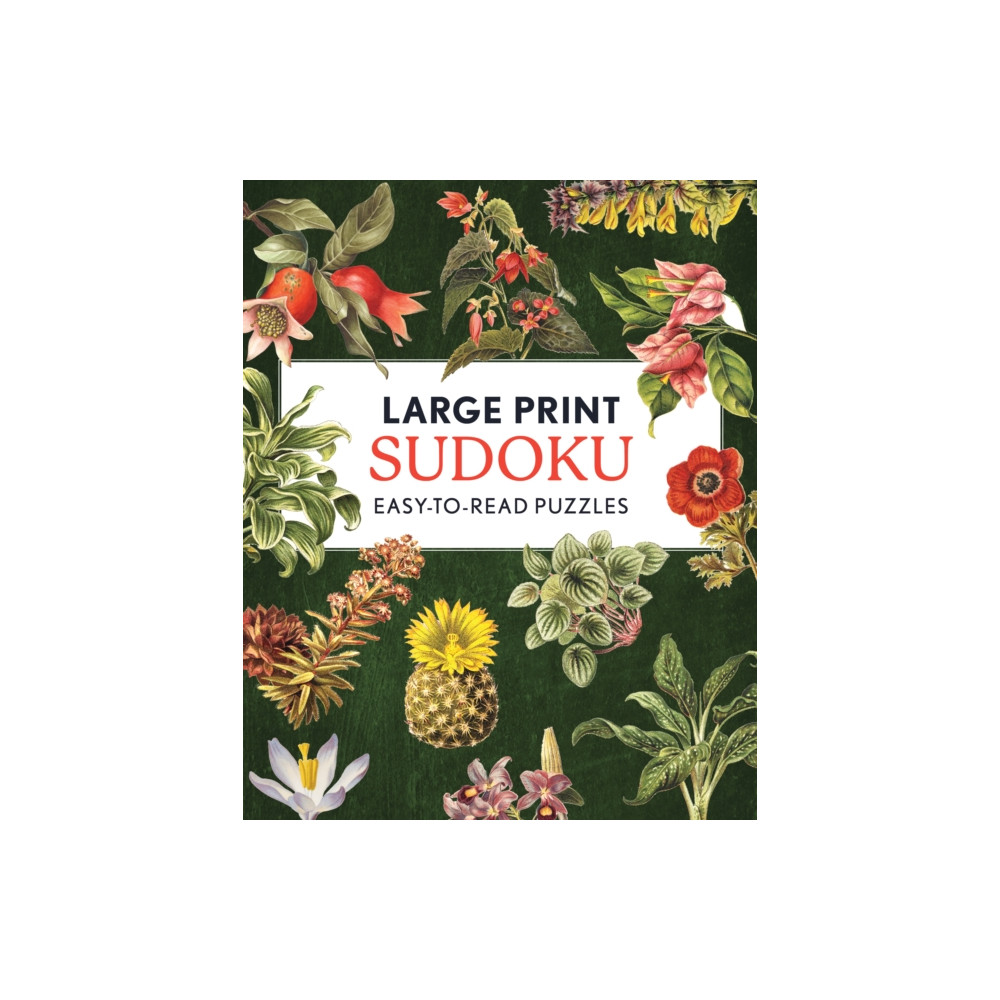 Produktbild för Large Print Sudoku (häftad, eng)