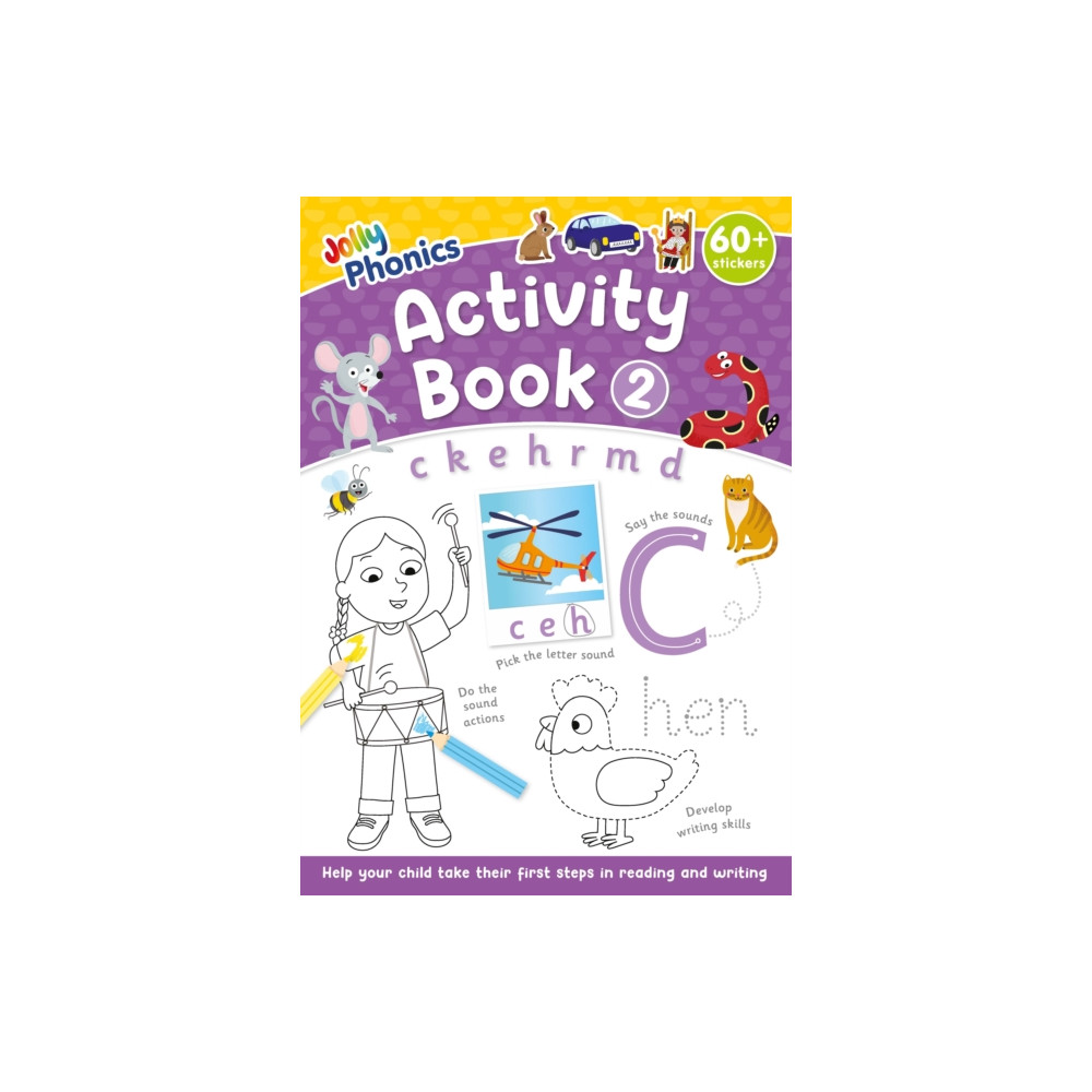 Produktbild för Jolly Phonics Activity Book 2 (häftad, eng)