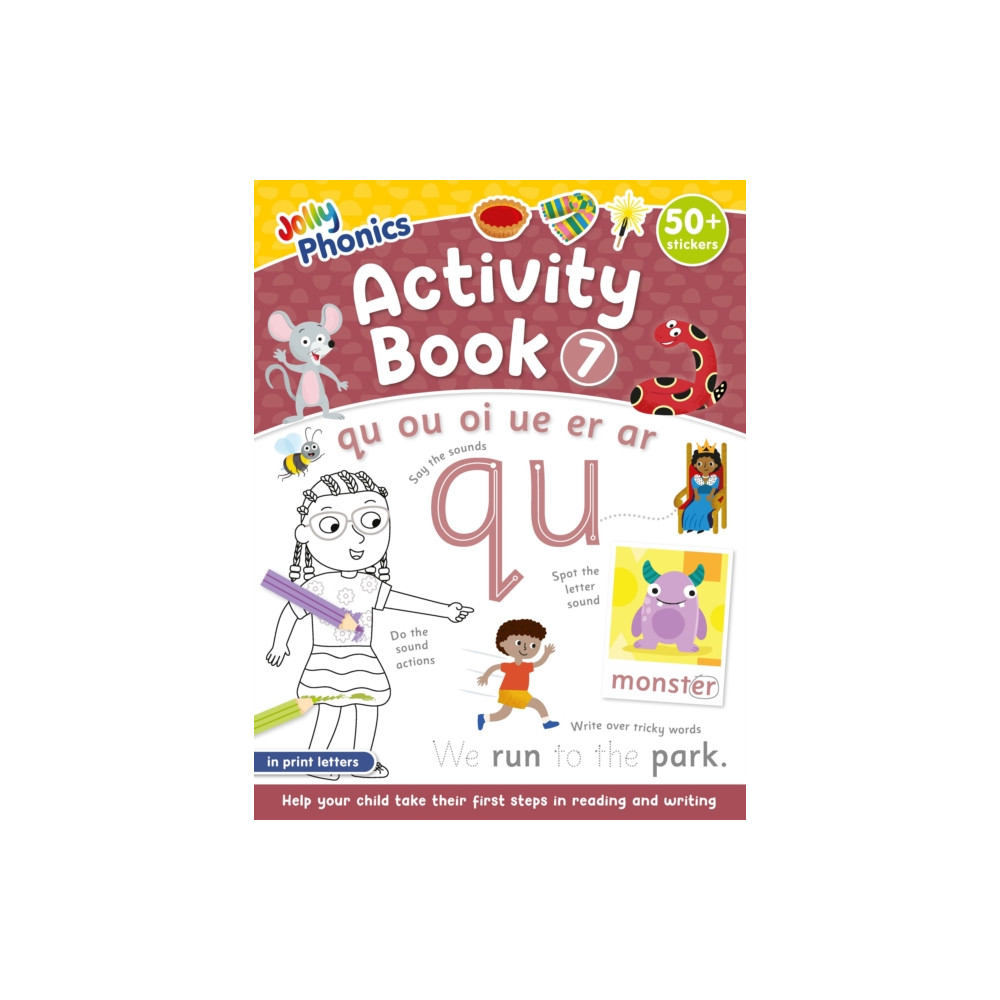Produktbild för Jolly Phonics Activity Book 7 (häftad, eng)