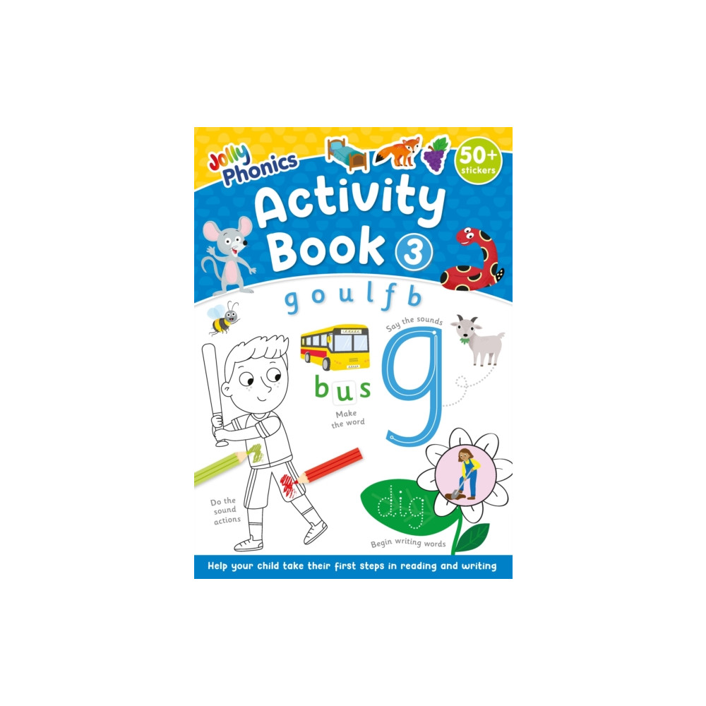 Produktbild för Jolly Phonics Activity Book 3 (häftad, eng)