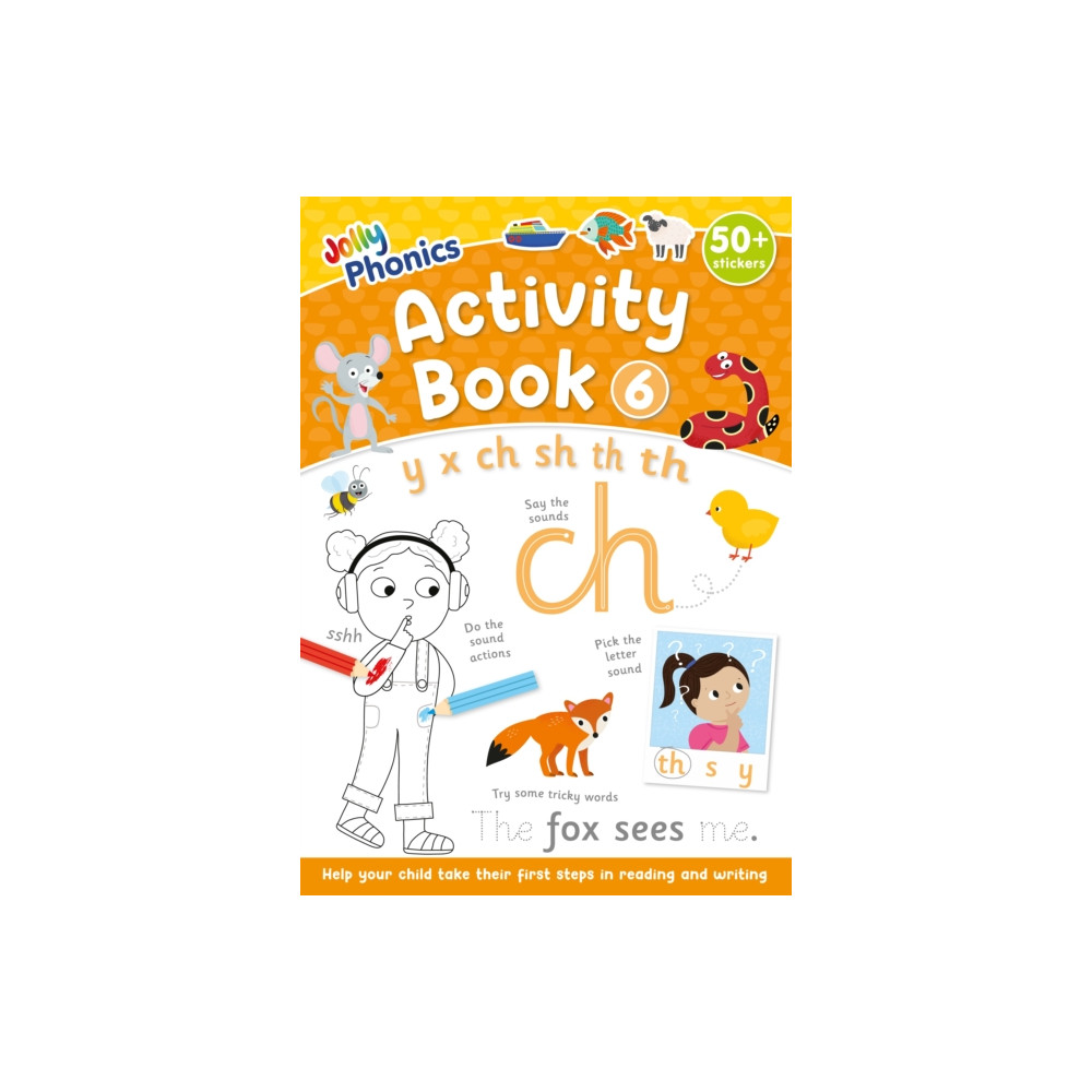 Produktbild för Jolly Phonics Activity Book 6 (häftad, eng)