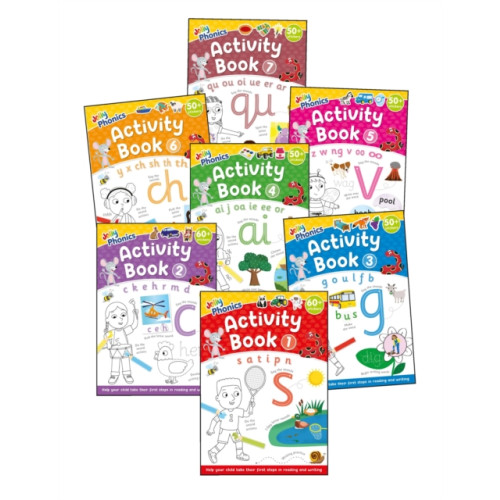 Jolly Learning Ltd Jolly Phonics Activity Books 1-7 (häftad, eng)