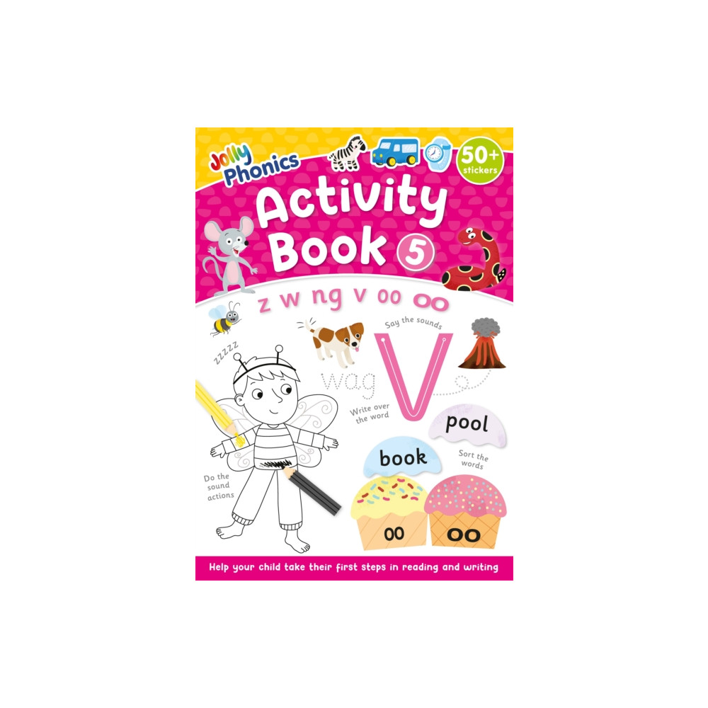 Produktbild för Jolly Phonics Activity Book 5 (häftad, eng)