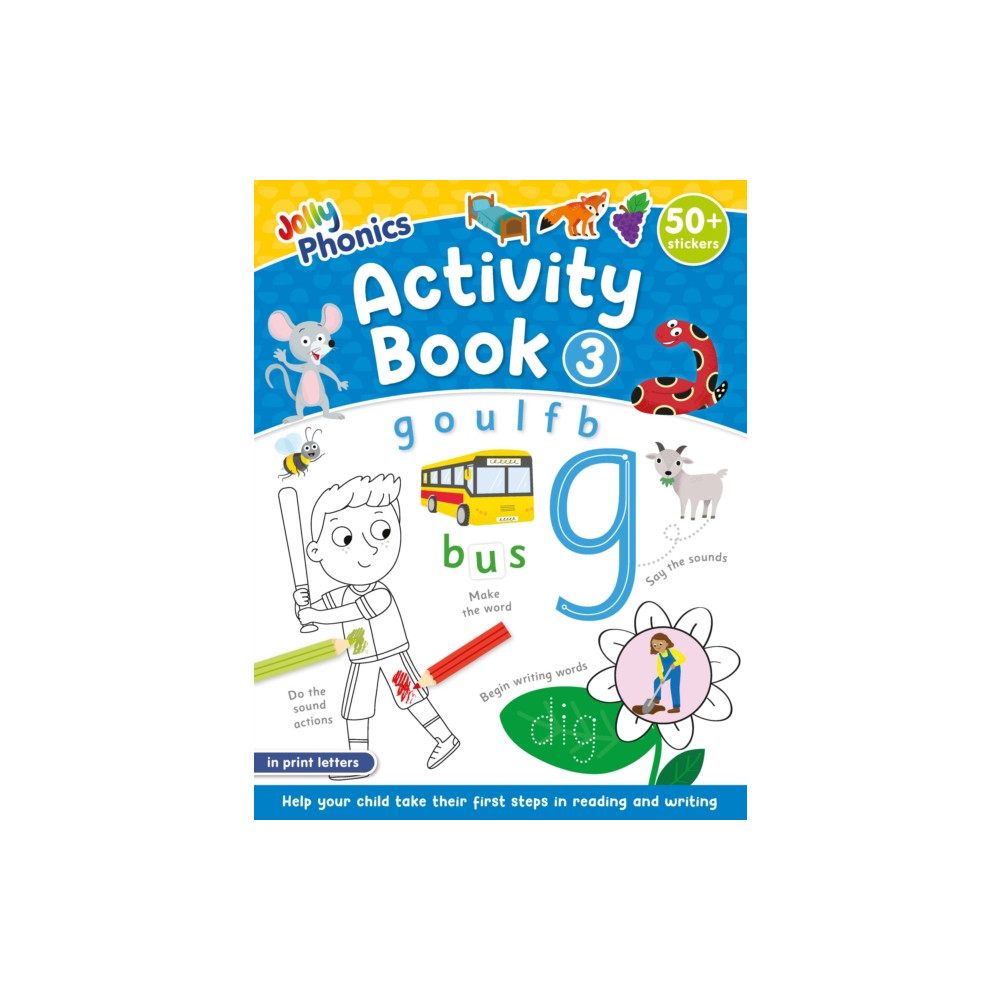 Produktbild för Jolly Phonics Activity Book 3 (häftad, eng)