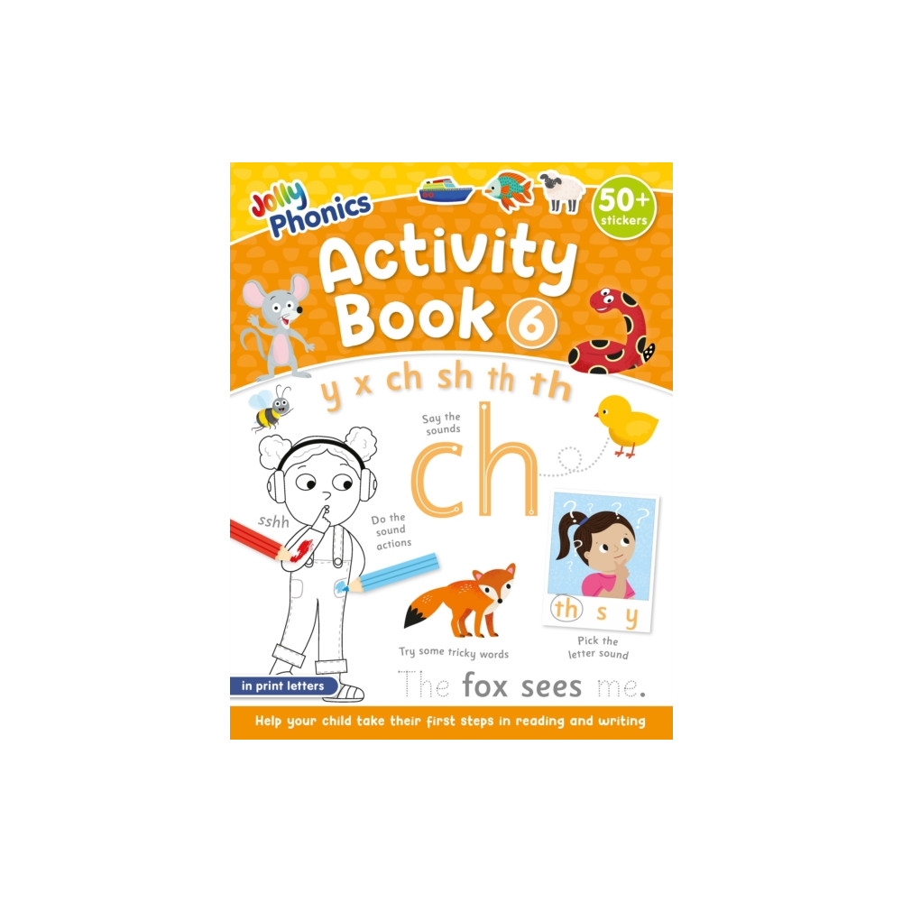 Produktbild för Jolly Phonics Activity Book 6 (häftad, eng)