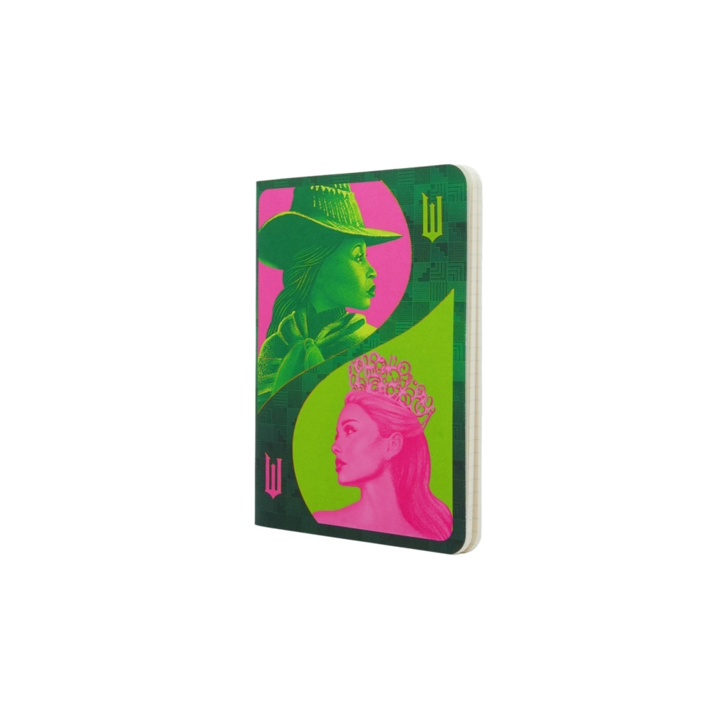 Produktbild för Pink Goes Good with Green (Wicked Collection) A6 Dot Grid Cahier (häftad, eng)