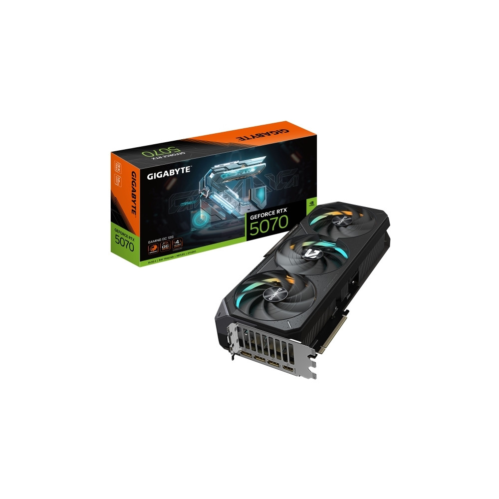 Produktbild för Gigabyte GeForce RTX 5070 Ti GAMING OC 16G - grafikkort - GeForce RTX 5070 Ti - 16 GB