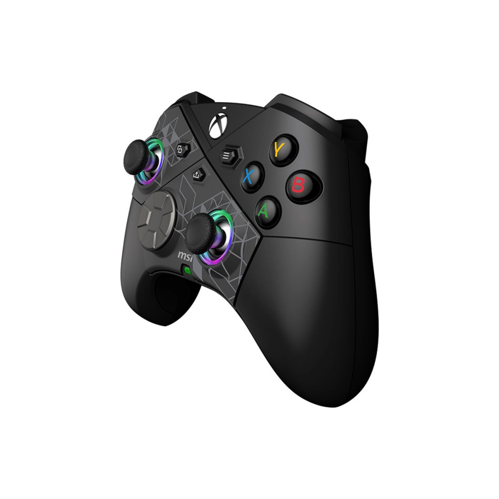 Produktbild för MSI Force Pro - spelkontroll - kabelansluten, trådlös - 2.4 GHz/Bluetooth