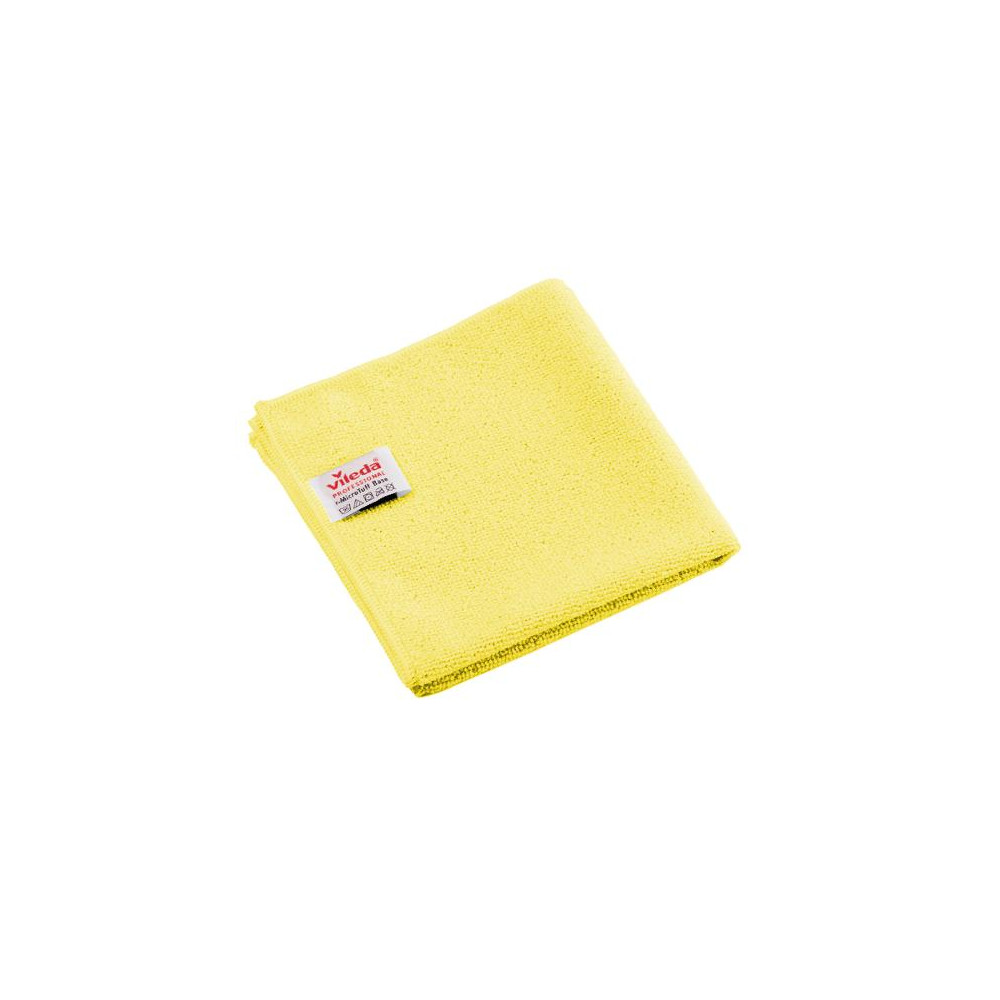 Produktbild för Microfiberduk VILEDA rMicroTuff gul 5/fp