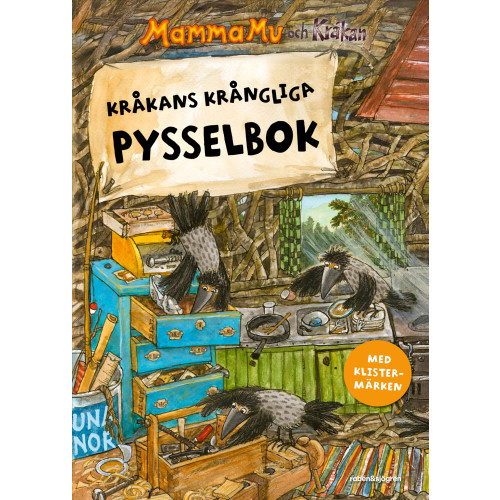 Jujja Wieslander Kråkans krångliga pysselbok (häftad)