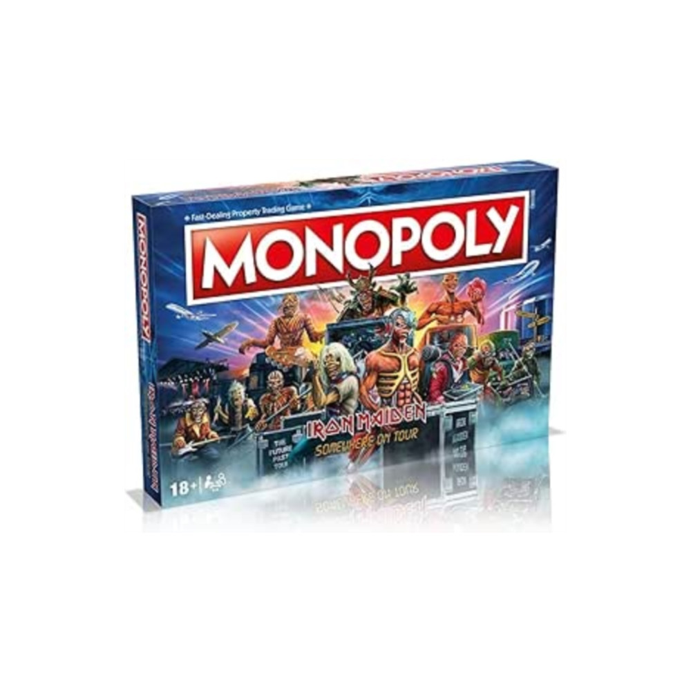 Produktbild för Iron Maiden Monopoly (Skadad)