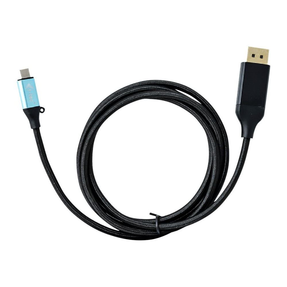 Produktbild för i-Tec - DisplayPort-kabel - USB-C till DisplayPort - 2 m