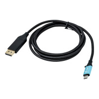 Produktbild för i-Tec - DisplayPort-kabel - USB-C till DisplayPort - 2 m