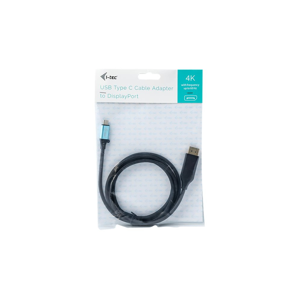 Produktbild för i-Tec - DisplayPort-kabel - USB-C till DisplayPort - 2 m