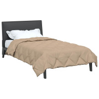 Produktbild för Sommar Duvet Taupe 200 x 140 cm Mikrofiber