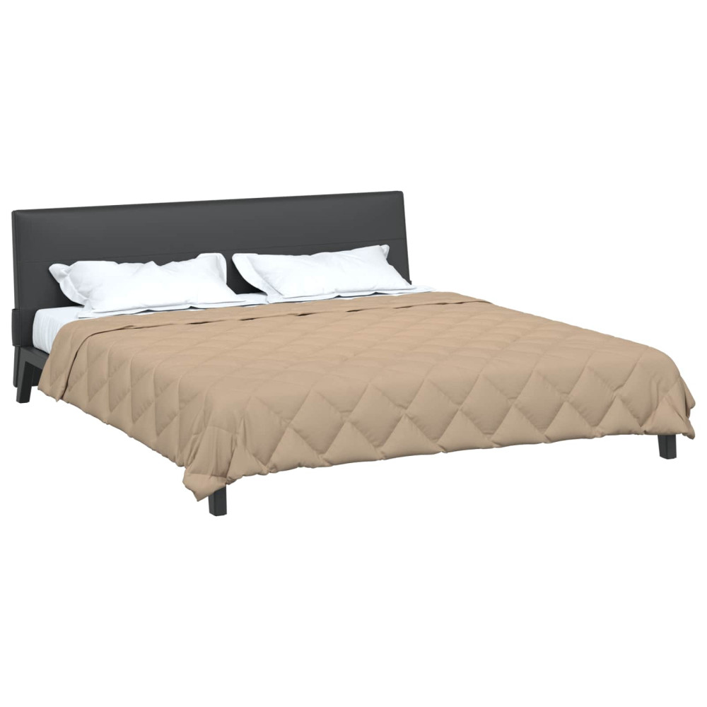 Produktbild för Sommar Duvet Taupe 240 x 200 cm Mikrofiber