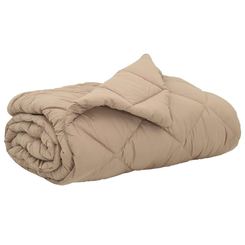Produktbild för Sommar Duvet Taupe 220 x 200 cm Mikrofiber