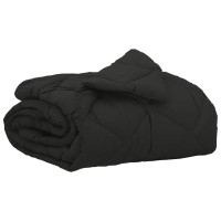 Produktbild för Sommar Duvet Svart 200 x 140 cm Mikrofiber