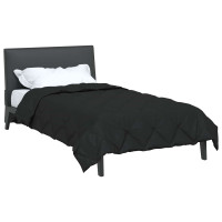 Produktbild för Sommar Duvet Svart 200 x 140 cm Mikrofiber