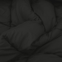 Produktbild för Sommar Duvet Svart och Anthracit 240 x 200 cm Mikrofiber