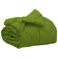Produktbild för Full Års-Duvet Grön 140 x 200 cm Mikrofiber