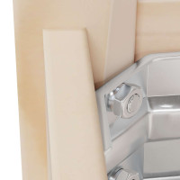 Produktbild för Skivor 12 pcs Silver 10 x 10 x 1,2 mm Järn