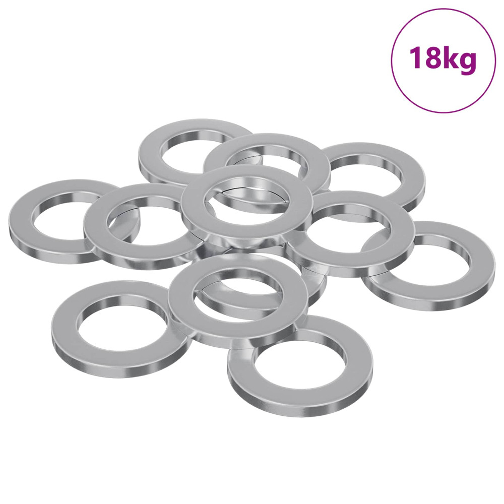 Produktbild för Skivor 50000 pcs Silver Järn