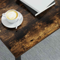 Produktbild för Kaffeebord Rökek 100 x 100 x 45 cm Konstruerat trä